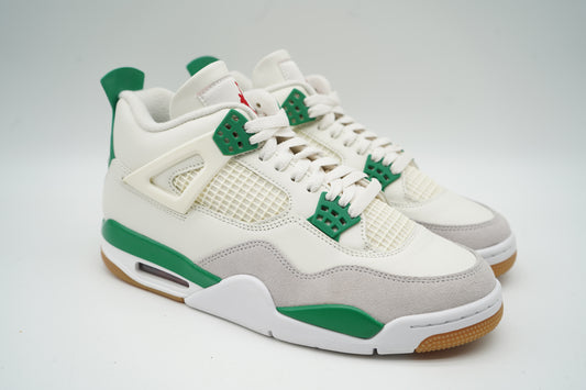 Nike SB Pine Green Jordan 4's