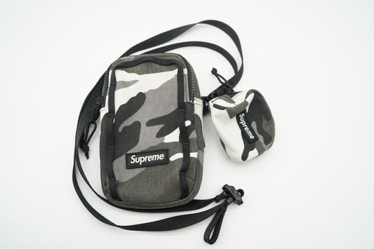 Supreme Camera Bag + Mini Pouch Snow Camo