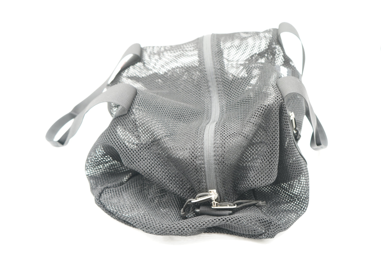 Supreme Black Mesh Duffle Bag