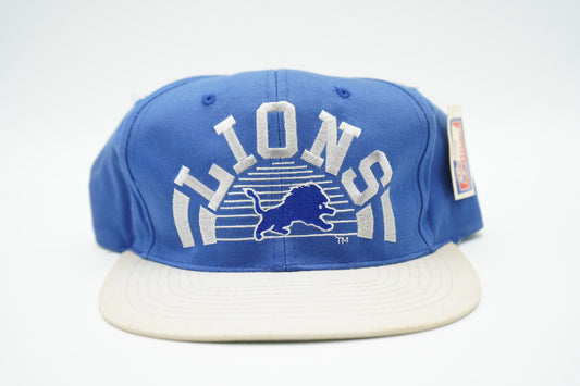 Vintage 90's Detroit Lions Team NFL Snapback Hat