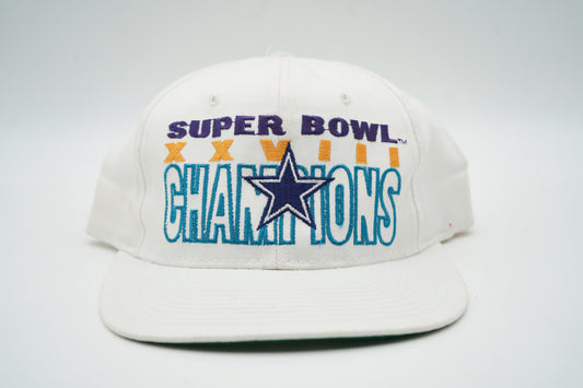 Vintage 1994 Cowboys Superbowl XXVIII Champions Snapback Hat