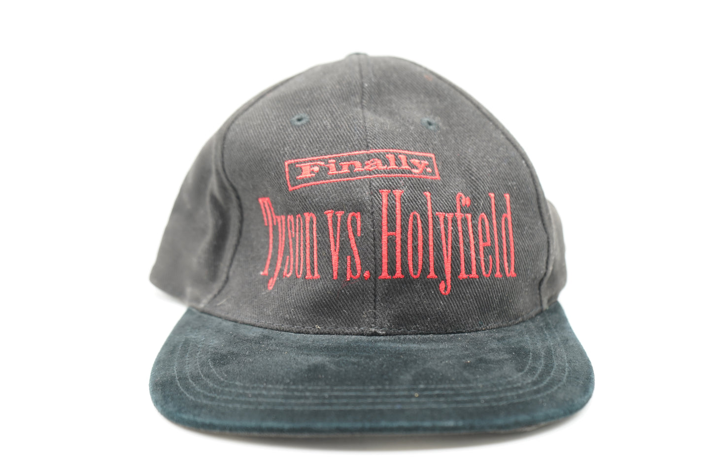 Vintage 1996 FINALLY Tyson vs Holyfield Strapback Hat