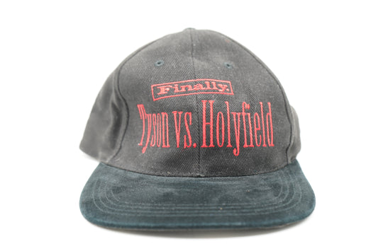 Vintage 1996 FINALLY Tyson vs Holyfield Strapback Hat