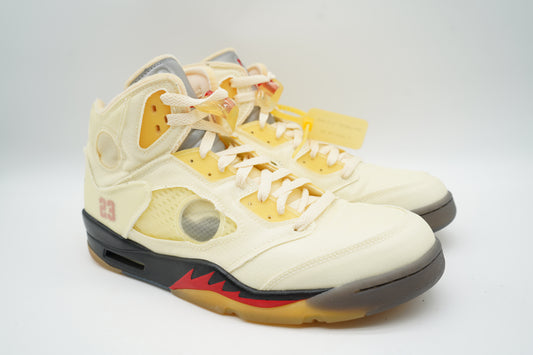 Jordan 5 Retro Off-White Sail