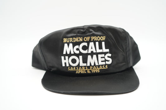 Vintage 1995 Burden of Proof Satin Boxing Strapback hat