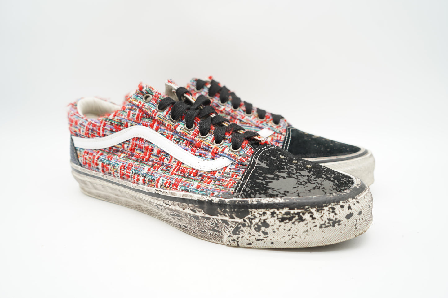 Vans Premium Old Skool Charms Red Black