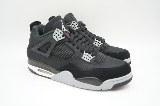 Jordan 4 Retro SE Black Canvas