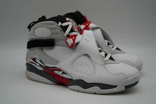 Jordan 8 Retro White True Red (2025)