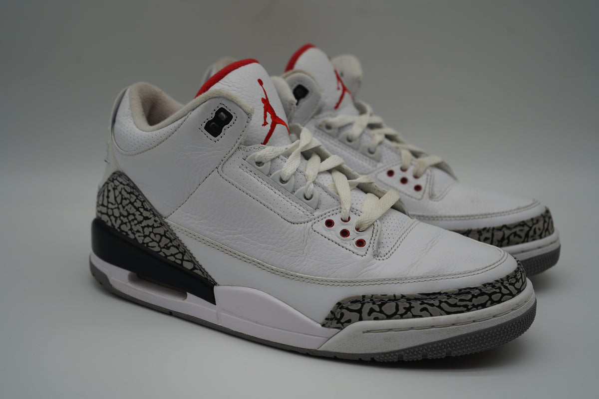 Jordan 3 Retro White Cement 88 Dunk Contest