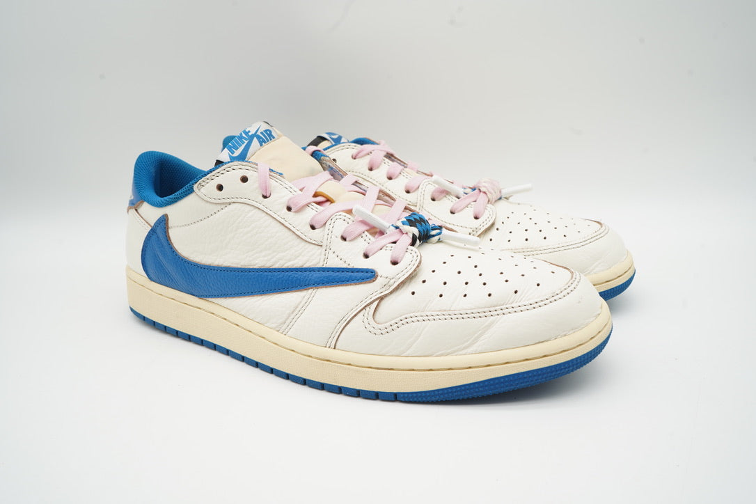 Jordan 1 Retro Low OG SP Frag x TS Sail Military Blue