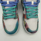 Futura Laboratories Bleached Aqua Nike SB's