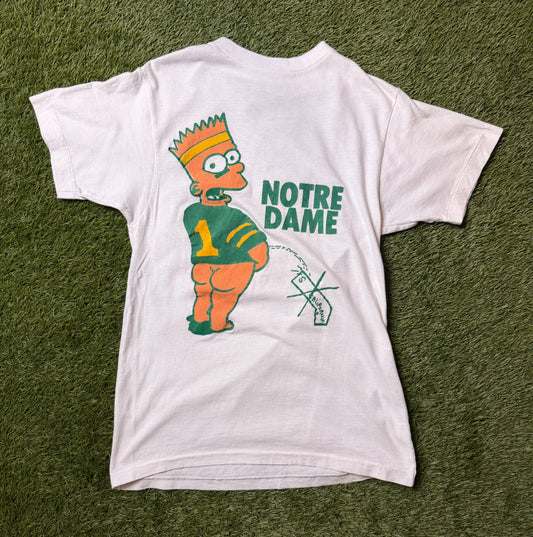Vintage Bart Notre Dame Cant Touch This T Shirt