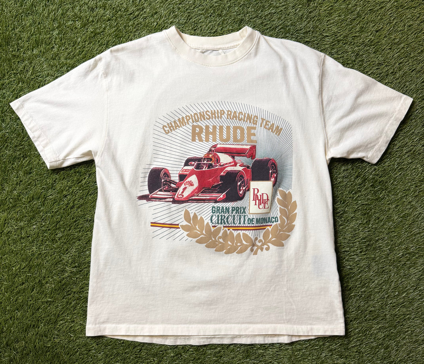 Rhude Race Team Grand Prix T Shirt