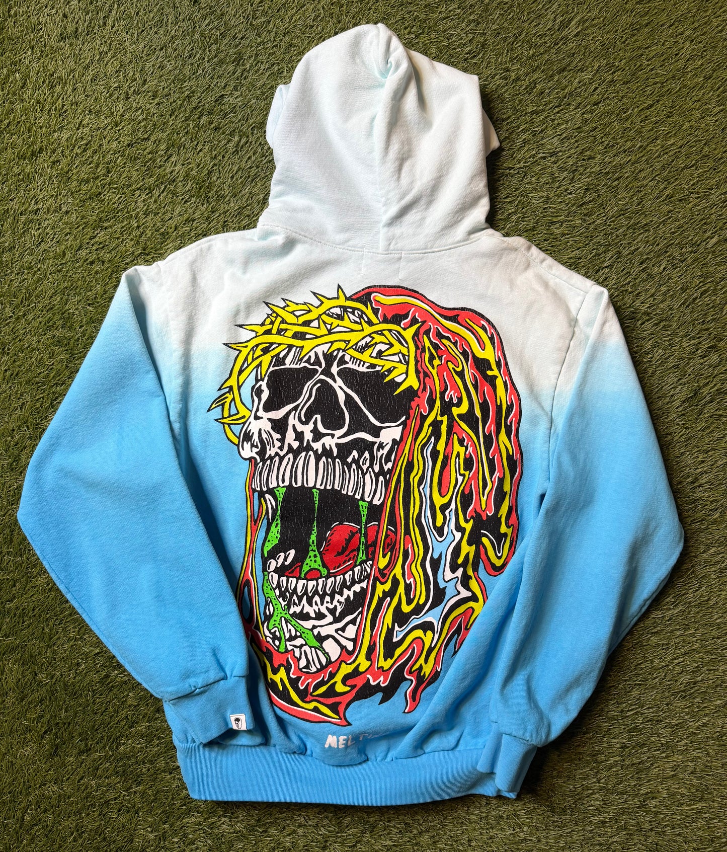 Warren Lotas FaceMelt Gradient Hoodie