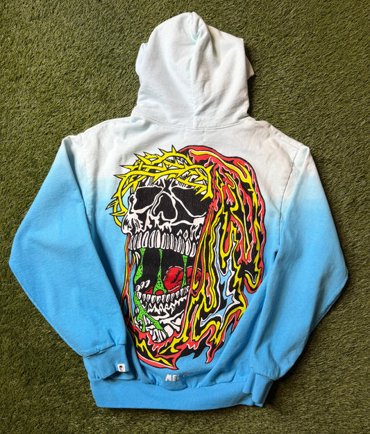 Warren Lotas FaceMelt Gradient Hoodie