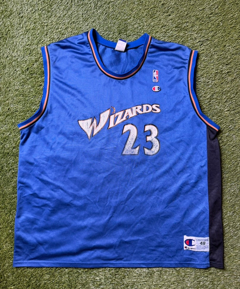 Vintage Wizards Jordan Champion Jersey