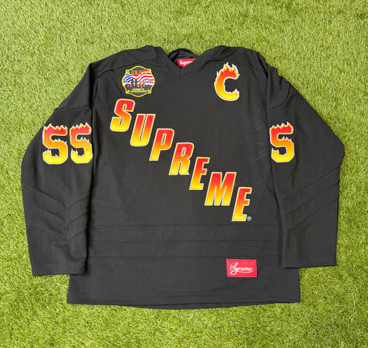 Supreme FDNY Hockey Jersey Black