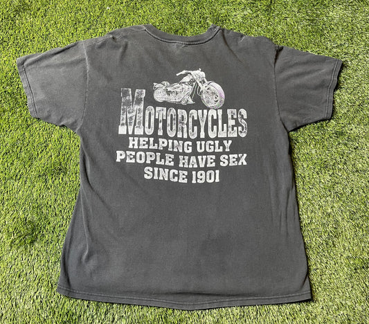 Vintage 90's Got Beer Motorcycle T Shirt