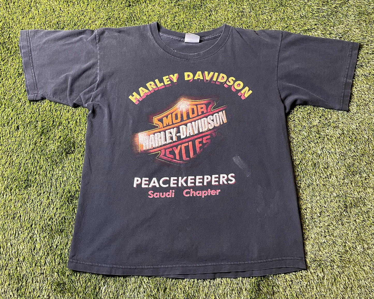 Vintage Harley Davidson Peace Keeper T Shirt