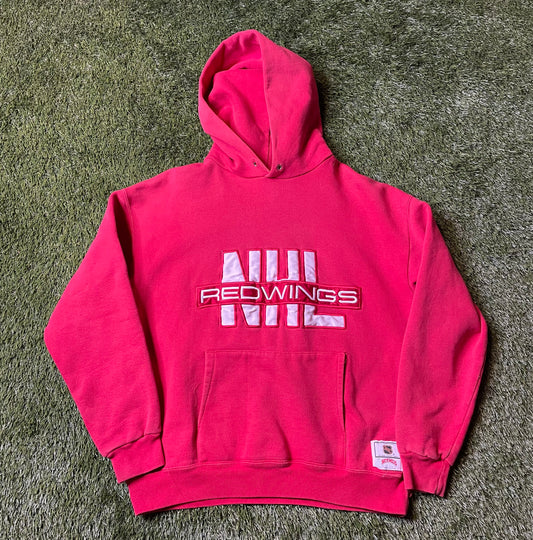 Vintage 90's Red Wings Nutmeg Hoodie