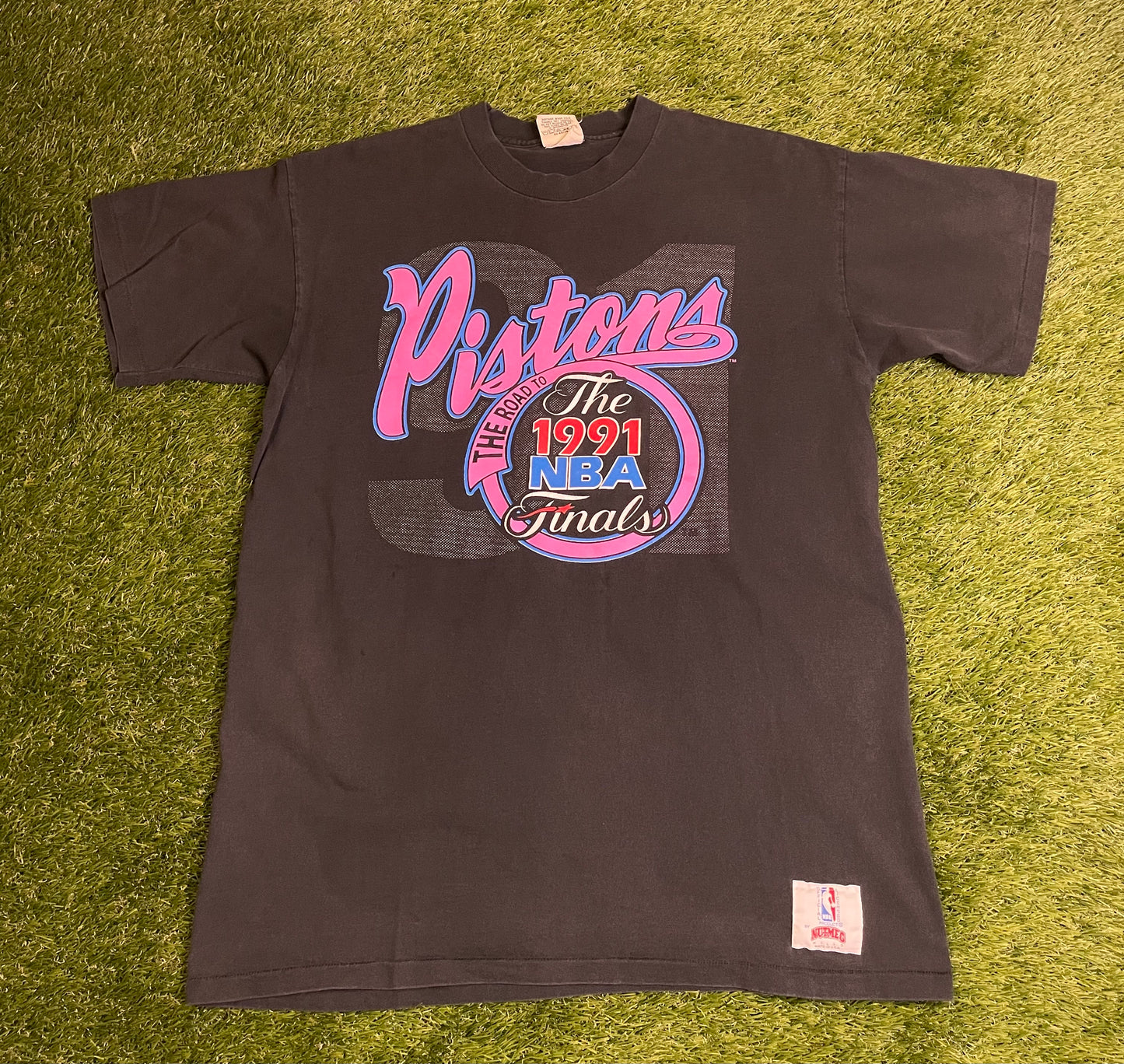 Vintage 1991 Detroit Pistons NBA Finals T Shirt