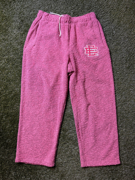Eric Emanuel Boucle Sweatpants Strawberry