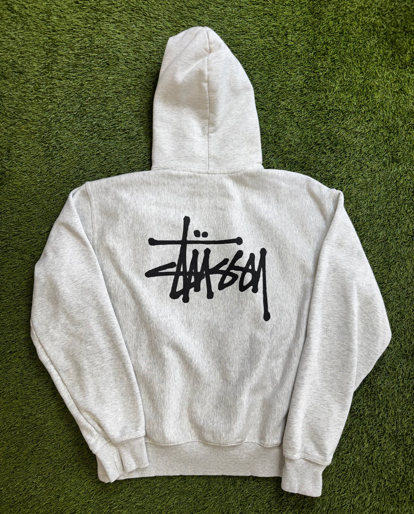 Stussy Basic Hoodie Grey