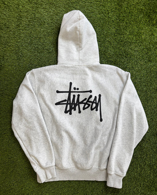 Stussy Basic Hoodie Grey