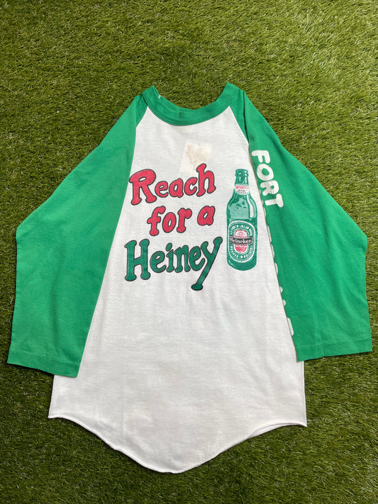 Vintage 1980's Heineken Raglan Shirt