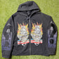 Who Decides War Engulfed Memories Zip Up Hoodie