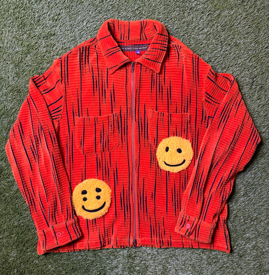 Cactus Plant Flea Market Orange Crush Zip Up
