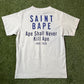 Bape x Saint MXXXXXX Skull T Shirt
