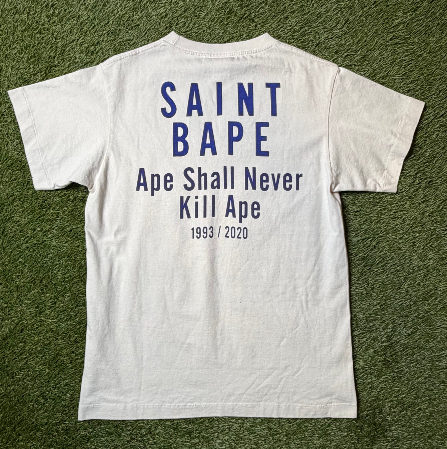 Bape x Saint MXXXXXX Skull T Shirt
