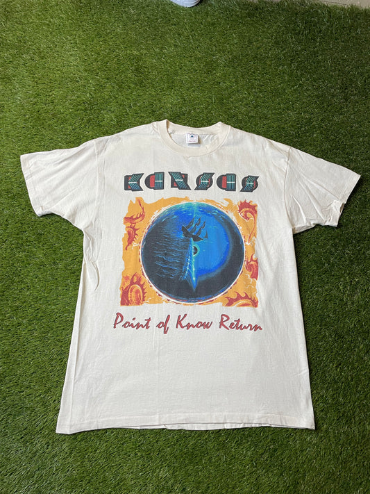 Vintage 1996 Kansas Summer Tour T Shirt