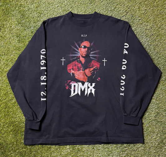Balenciaga x Yeezy DMX, A Tribute Longsleeve T-Shirt Faded Black