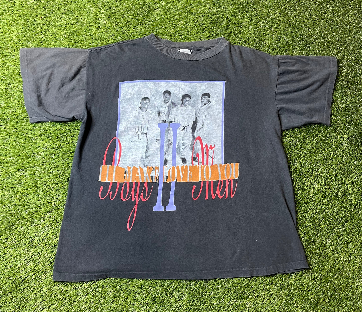 Vintage 90's Boyz 2 Men Rap T Shirt