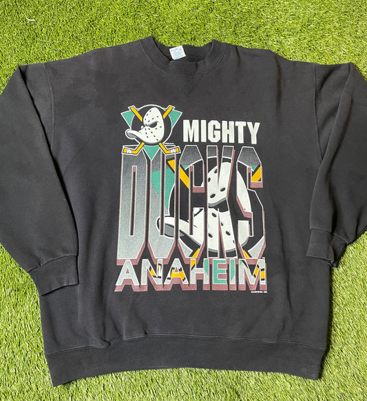 Vintage 1993 Mighty Ducks Crewneck