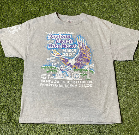 Vintage 2007 Daytona Bike Week T Shirt