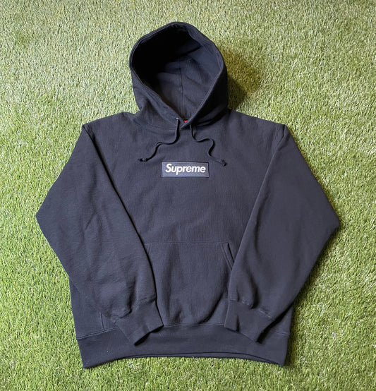 Supreme Box Logo Hooded Sweatshirt Sweatshirt (FW24) Black
