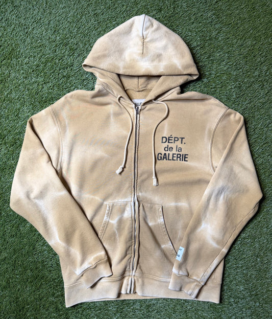 Gallery Dept Sun Faded Zip Up Hoodie