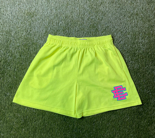 Eric Emanuel Safety Yellow Shorts