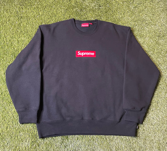 Supreme Box Logo Crewneck (FW22) Black