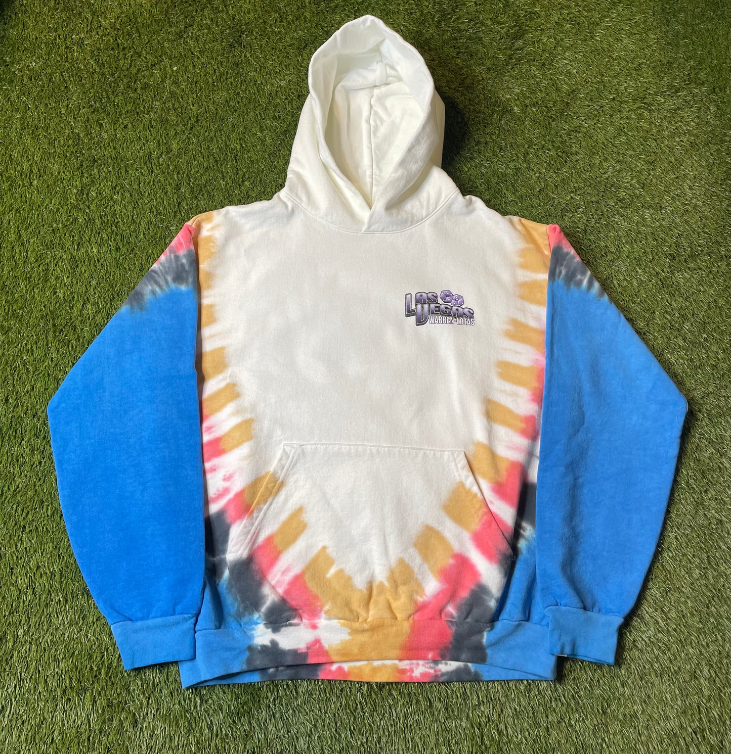 Warren Lotas Vegas Tye Dye Hoodie