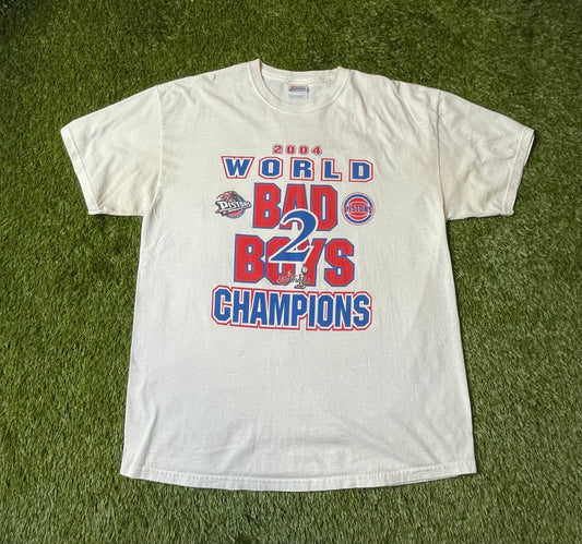 Vintage 2004 Detroit Pistons Bad Boys T Shirt
