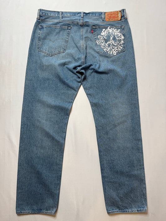 Denim Tears X Levi Single Wreath Jeans