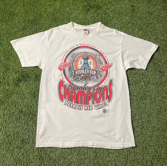 Vintage 2002 Detroit Red Wings T Shirt
