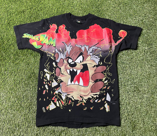 Vintage 1996 Space Jam AOP T Shirt