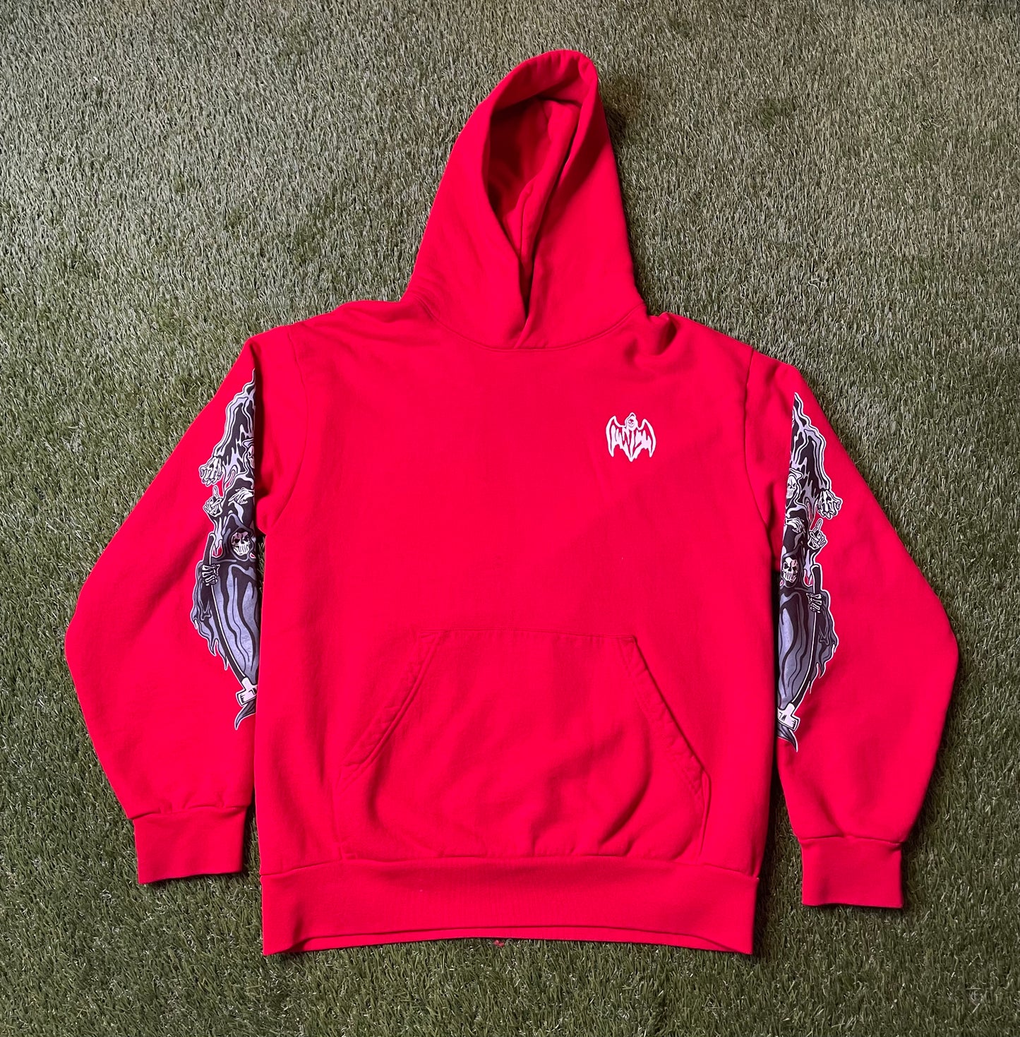 Warren Lotas Grim Reaper Sleeve Hoodie