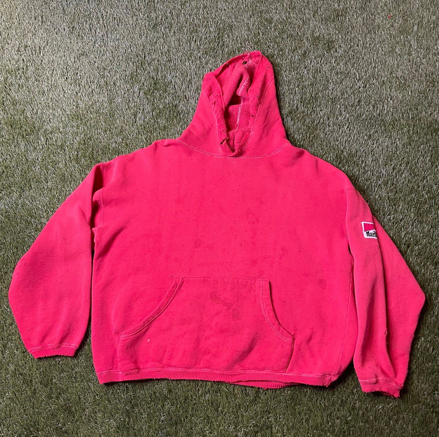 Vintage 90's Marlboro Distressed Hoodie