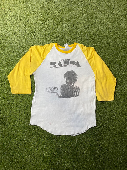 Vintage 1980 Frank Zappa Raglan Band Shirt